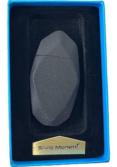 Kumlu Siyah Elmas Kesim Pürmüzlü Gazlı Çakmak 109397