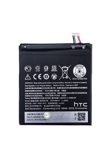 Htc Desire 10 Pro B2Ps5100 Batarya Pil 3000 Mah