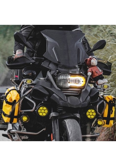 Konesam Logo Tasarımsız Siyah 8 Litrelik Motosiklet Bagaj Çantası