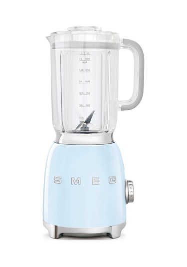 Smeg Linea 50's Retro Style 800 W Sürahi Blender Pastel Mavi