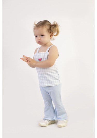 Harika Kids Kız Bebek Askılı Model Alt-üst Takım 001