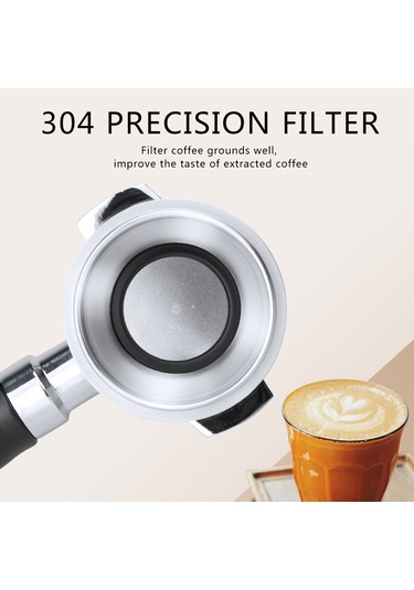 Moveevo 51mm Paslanmaz Çelik Kahve Filtresi - Ecp31.21/eco310/eco35.31 Uyumlu, Ergonomik Tutma Kolu Diğer