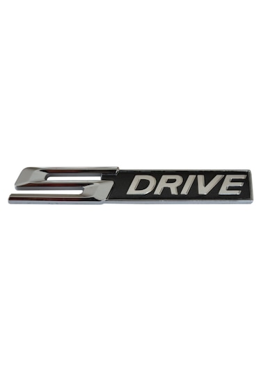 Bmw Sdrive S Drive Yazı Arma Siyah