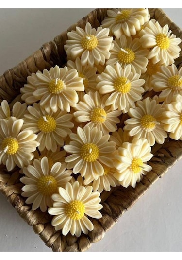Bernami Vazo Pinterest 3'lü Hediyelik Suda Yüzen Kokulu Mum 3 Adet Diğer