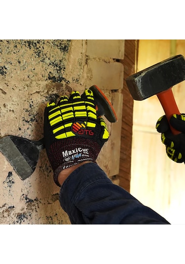Atg Maxicut Ultra 52-6745fı Darbe Koruyu Bisiklet Motosiklet Eldiveni