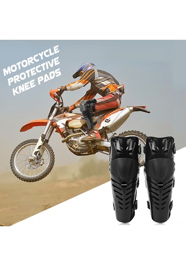 Wezone Motorsiklet Dizlikleri - Pe+eva Malzeme, Hafif Ve Dayanıklı Diz Koruyucu Siyah