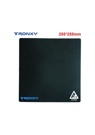 Singree 3d Yazıcı Isı Yatağı Stickerı - Siyah Pvc Malzeme - 255x255mm - Yüksek Isı Dayanıklı