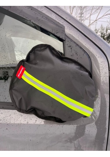 Tüm Araçlara Uyumlu Dış Ayna Kar,buz Önleyici Kılıf Siyah