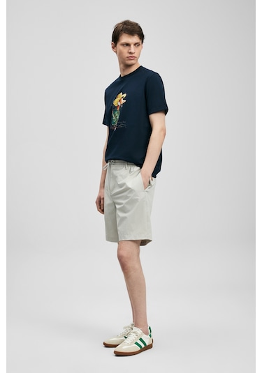 Lufian Duck Modern Grafik T- Shirt Lacivert Lacivert 111020292100200 Lacivert Lufian Duck Modern Grafik T- Shirt Lacivert Lacivert 111020292100200 Lacivert