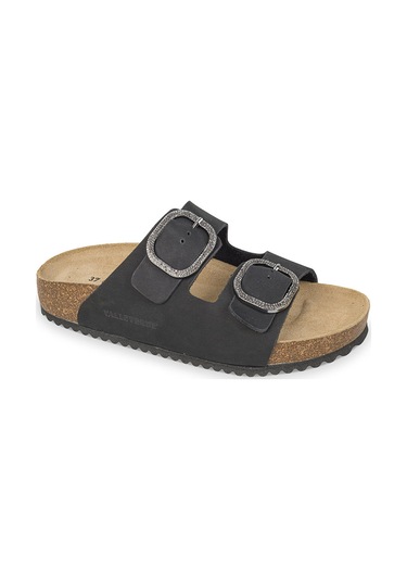 Terlik Kadın Diğer Vg1571tk Valleverde Nabuk Slipper Nero Siyah