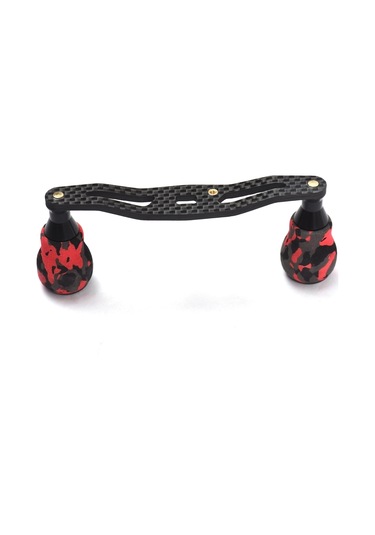 Lıxada Karbon Baitcasting Trolling Makarası Kolu Sol Y28024r Kamuflaj Kırmızı