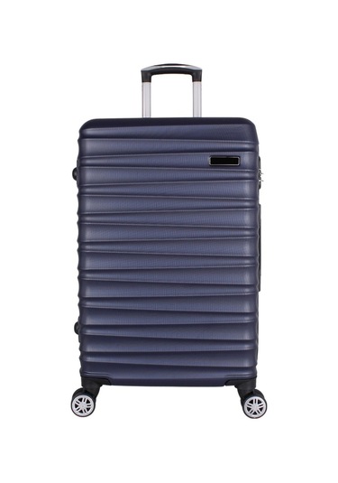 Bagacar Md Lacivert Abs Tekerlekli Büyük Boy Valiz