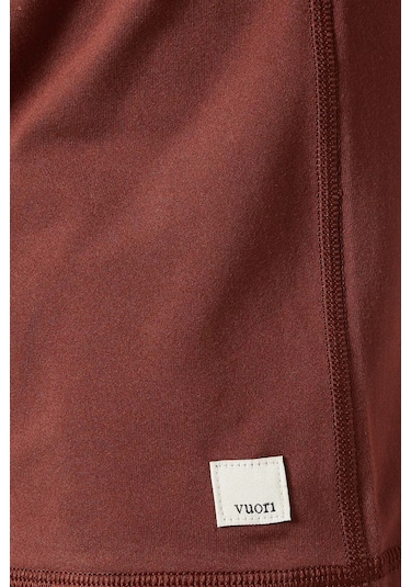Vuori Lux Racerback Tank, Nefes Alabilen & Esnek, Çevre Dostu Kırmızı