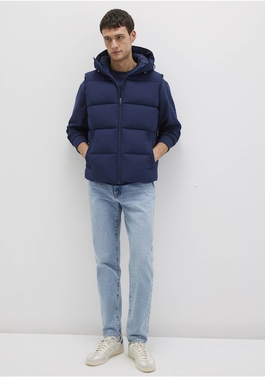 Mavi Koyu Lacivert Erkek Yelek M0110089-82318 Koyu Lacivert