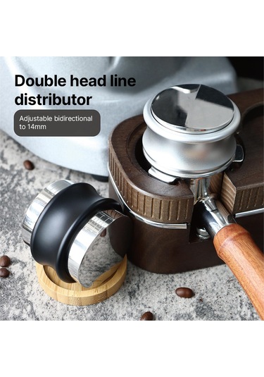 51mm 2'si 1 Arada Kahve Dağıtıcısı Ve Tamper Gıda Sınıfı Gümüş Diğer