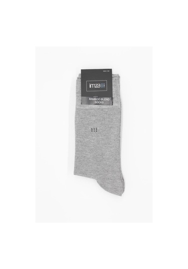Gri Düz Bambu Soket Çorap 1060250150 Gri