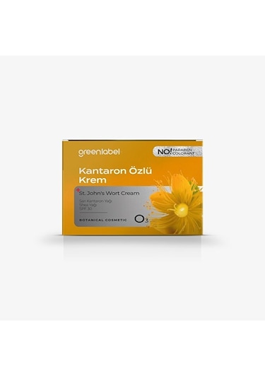 Greenlabel Kantaron Yağı Özlü Krem 50 ML