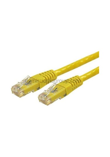 Flaxes 20Cm Cat6 Patch Network Kablosu Sari