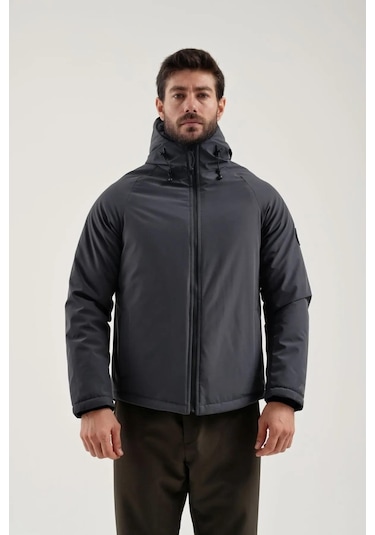 Exuma Erkek Mont 2311142-Grey Gri