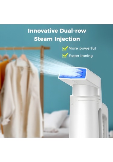 Createtech 25s 700w 180ml Taşınabilir Buharlı Ütü - Hızlı Isınma, Seyahat & Ev Ofis İçin