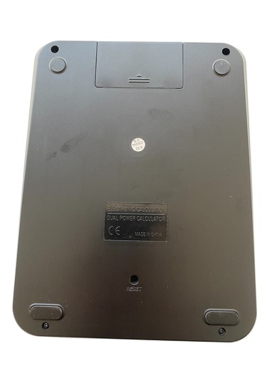 14 Haneli Profesyonel Hesap Makinesi Muhasebe İşyeri Hesap Makinesi Solar&pilli Siyah