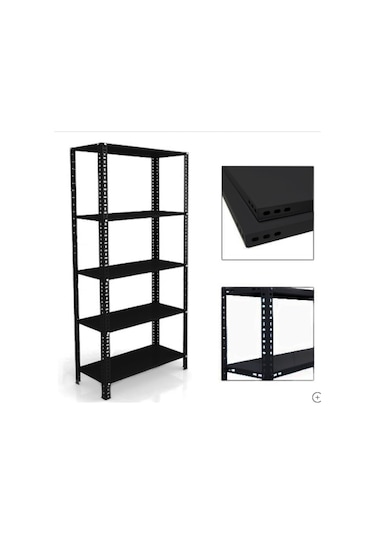 Mekoraf Mekoraf Mat Siyah 31X93Cm Ve 43X93Cm Tek Ve Çift Üniteler