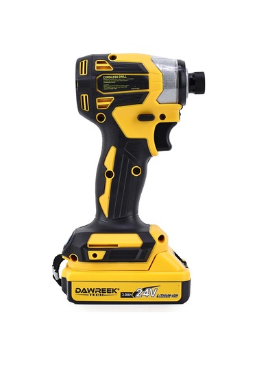Dawreek Akülü Torklu Vidalama/Somun Sıkma Makinesi - Sarı