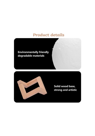 Skycity Ev Ve Araba Kullanıma Uygun Usb Lunar Led Gece Lambası - 880ml Hava Nemlendirici, İnce Atomizasyon, Otomatik Kapatma Özelliği