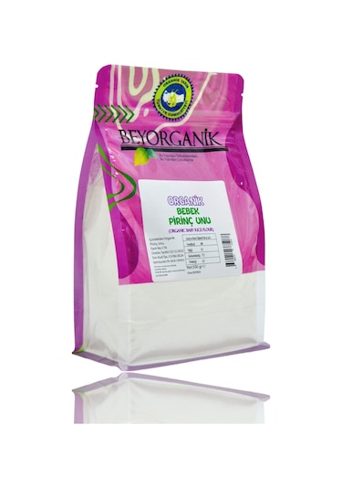 Beyorganik Organik Bebek Pirinç Unu 500 G
