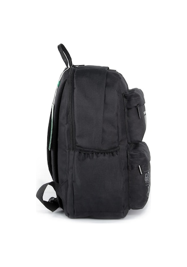 United Colors Of Benetton Siyah Çift Bölmeli Sırt Çantası 03829 Siyah