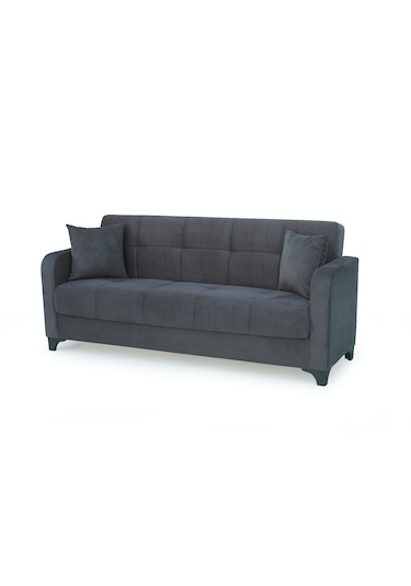 Atlas S 3'lü Kanepe - Antrasit