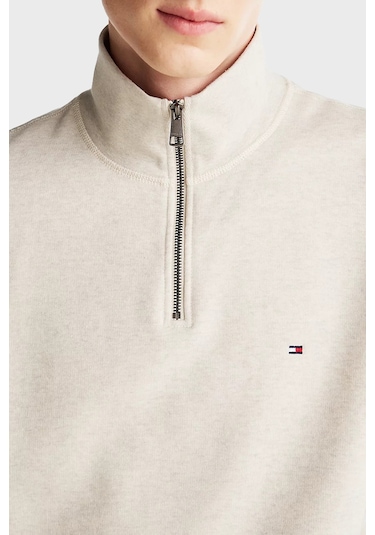 Tommy Hilfiger Erkek Sweat Mw0mw37233 Hgf Bej Bej Tommy Hilfiger Erkek Sweat Mw0mw37233 Hgf Bej Bej