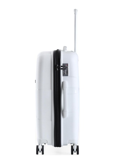 Ççs 5264 Polipropilen Büyük Boy Valiz Beyaz