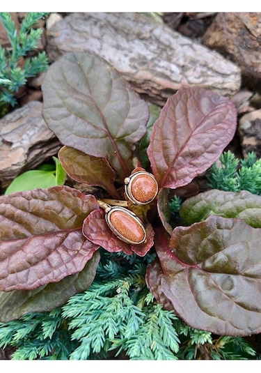 Doğal Taş Yıldız Doğal Taşlı Ikili Otantik Ayarlanabilir Yüzük Dtyiy