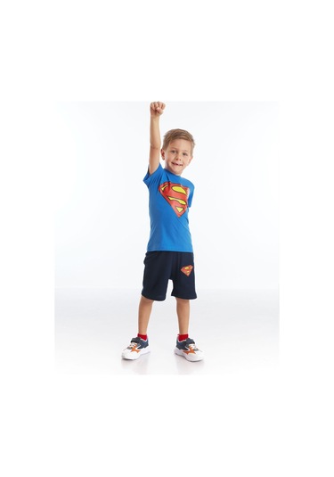 Supermen Erkek Çocuk Pijama Takım 19593 001