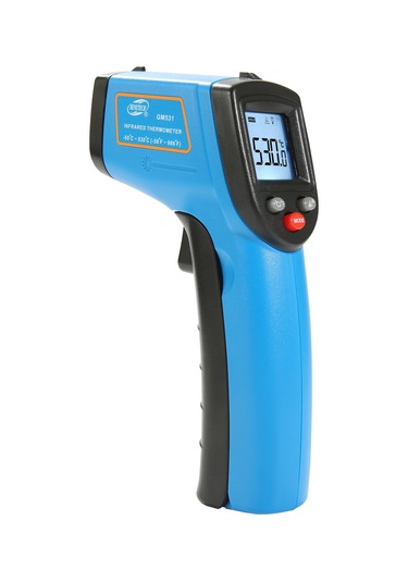 Benetech Gm531 El Tipi Termometre Pişirme Dijital Kızılötesi Termometre, Ölçüm Aralığı: -50 530 C