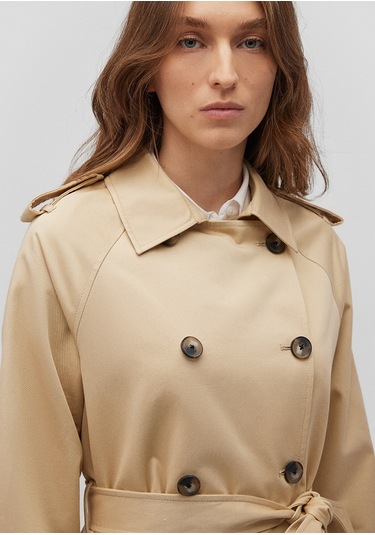 Mavi - Bej Trençkot 1110386-83560 Kahverengi