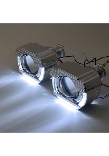 Yeni Jenerasyon Angel Led Bi-xenon Extreme Far Merceği Hd Projekt