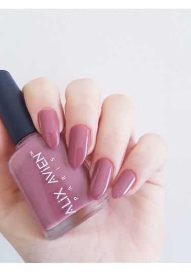 Alix Avien Nude Pembe Oje 84 Yüksek Pigmentli Uzun Süreli Kalıcılık Hızlı Kuruma Nail Lacquer 84