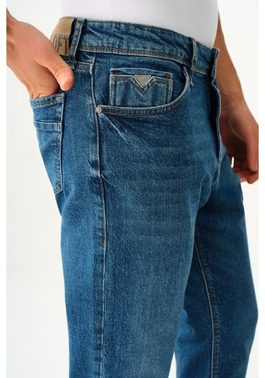 Loft Gabriel Mid Wash Erkek Pantolon Mavi