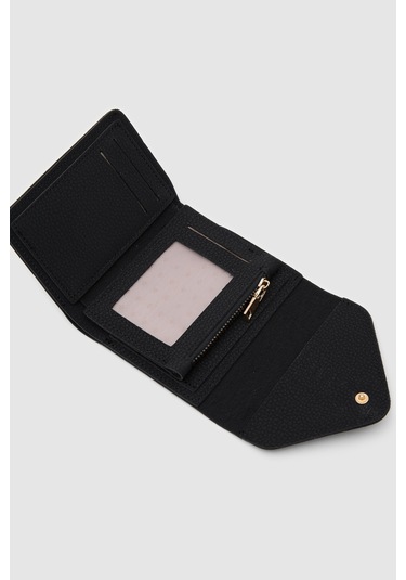 Shule Bags Mysa Medium Zarf Cüzdan Siyah