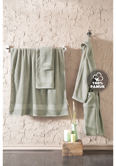 Yataş Essentials Banyo Havlusu 90x150 - Nil Yeşili