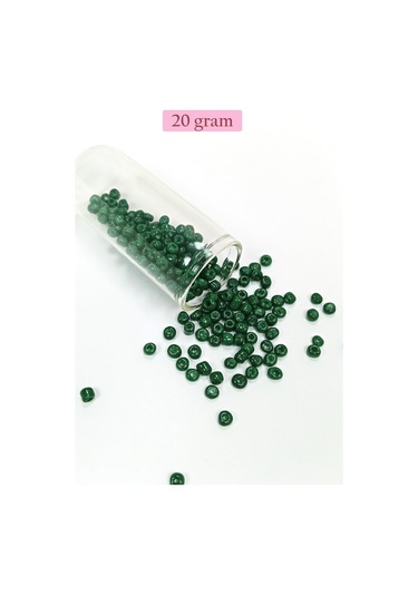 Dökme Cam Kum Boncuk Büyük Boy 6/0 4 Mm - 4 Renk - Toplam 80 Gram - Bnc415