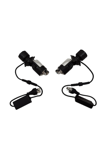 Vr Pro H4 Black Mercekli Led Xenon 18000 Lümen