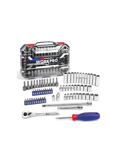 Workpro Wp202522 1/4 Metrik/inç 70 Parça Cr-v Profesyonel Lokma Takımı Fr Wp202522