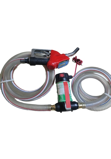 220 Volt Mazot Aktarma Pompası&5 Metre Telli Hortum&sayaçlı Taban