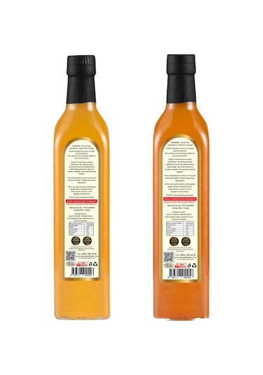 Hanzade Bitkisel Elma + Alıç Sirkesi 500 ML 2'li Set