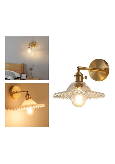 Suntek Ev Çalışma Odası Için Modern Duvara Monte Lamba Beyaz Beyaz