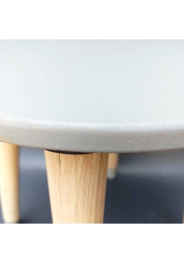 Na Neşeli Ahşap Ahşap Çocuk Taburesi. Çocuk Sandalyesi. Çalışma Masası .renkli Çocuk Odası Sehpa Çiçeklik Ev Dekoru Gri