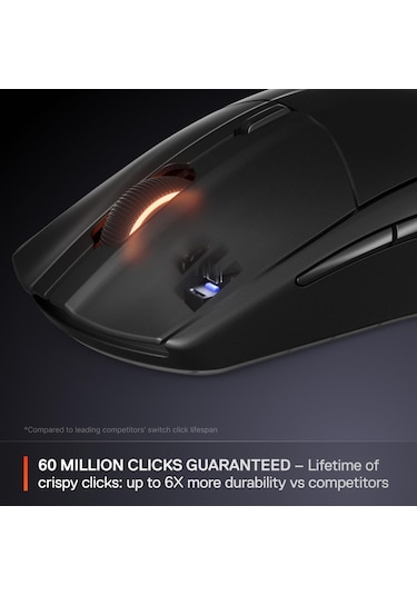 Steelseries Rival 3 Wireless Gen 2 Gaming Mouse - 2.4ghz Ve Bluetooth Bağlantı - Siyah Rival 3
